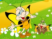 image bg Pretty Butterfly Coloring